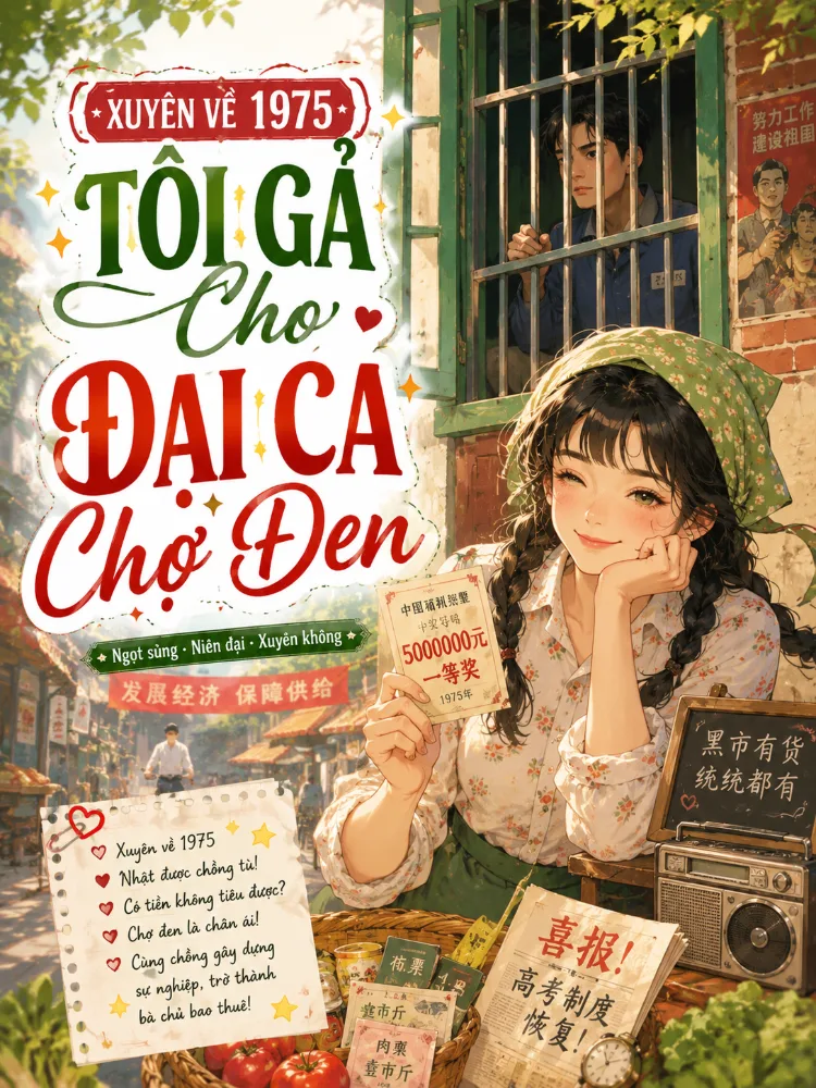 Xuyên Về 1975, Tôi Gả Cho Đại Ca Chợ Đen - Điền Điềm